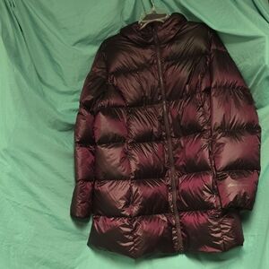 Eddie Bauer Women's Puffer Jacket - Dark Plum